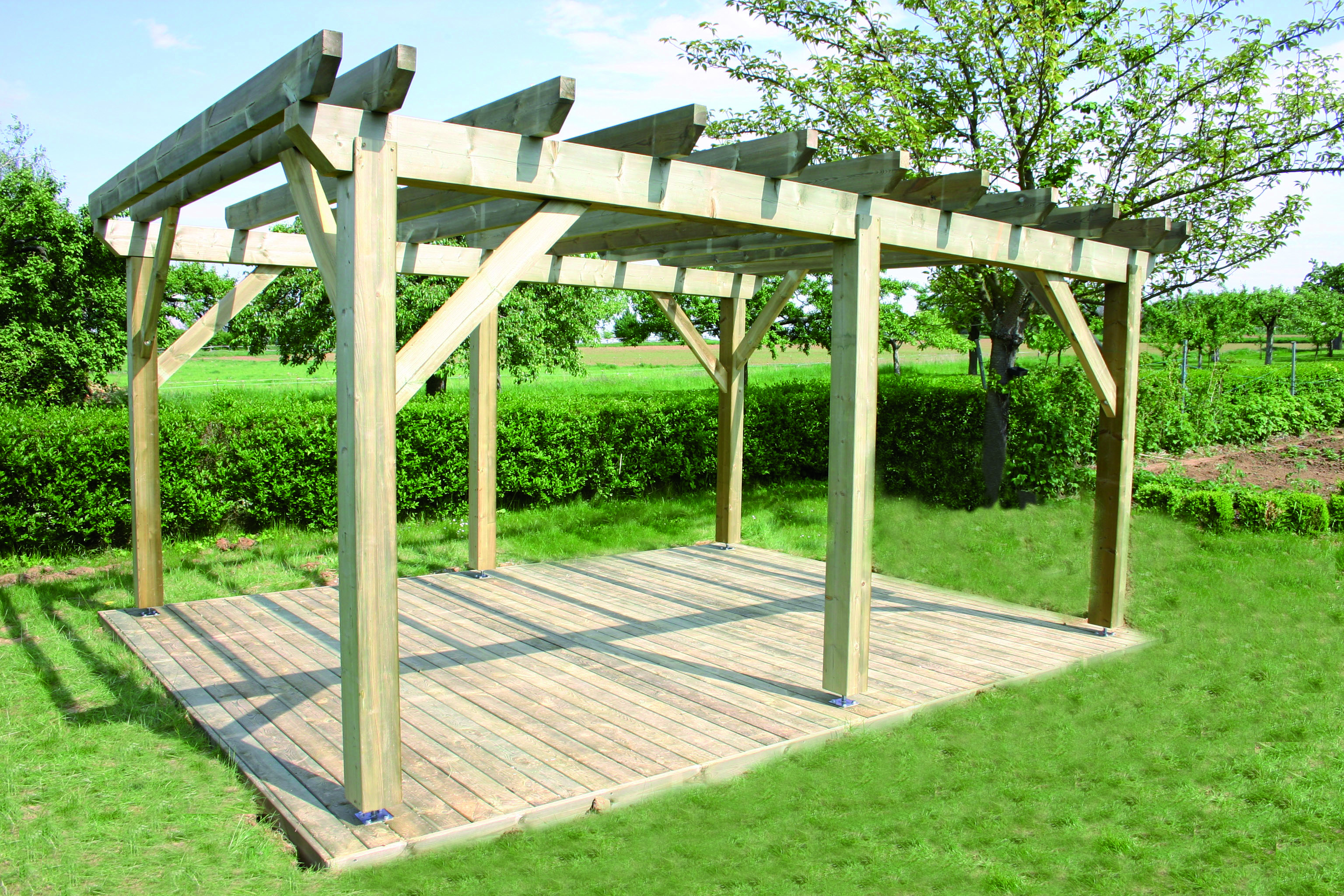 de terrasse bois, au sol et sur poteaux, gardecorps et escaliers, en de terrasse bois, au sol et sur poteaux, gardecorps et escaliers, en